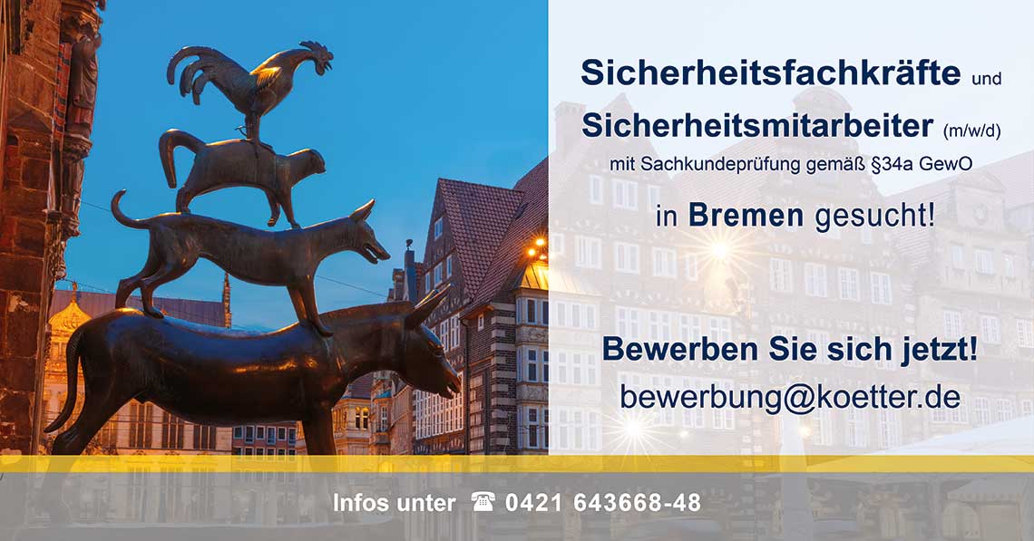Sicherheitsfachkraft Und Sicherheitsmitarbeiter M W D Mittelstandskarriere De