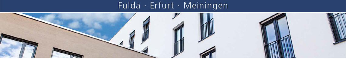 Fulda · Erfurt · Meiningen