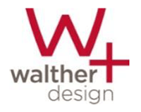 Firmenlogo: walther design GmbH & Co. KG